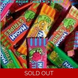 Haribo Maoam Stripes Mini Chew Bars Chew Sweets